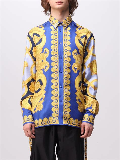 versace hemden heren|Designer.